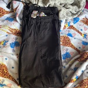 Size small black scrub pants